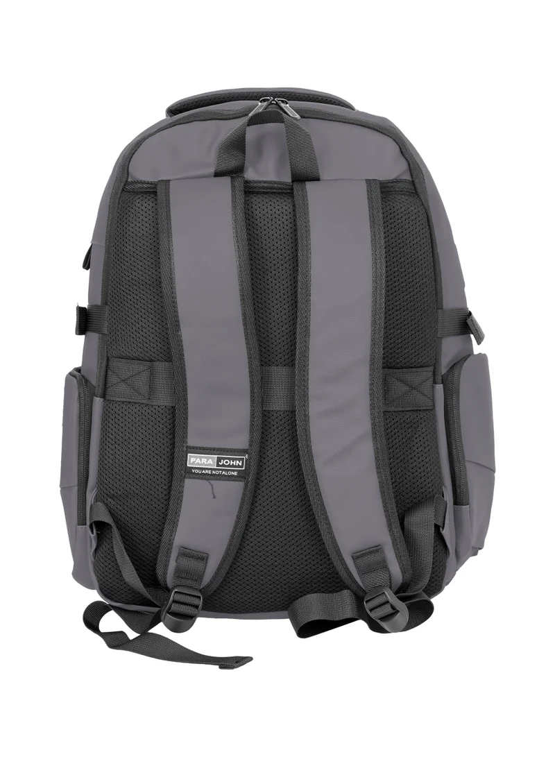 PARAJOHN  Parajohn UrbanShift 17 Inch Laptop Backpack | Stylish PU Coated Polyester Travel Backpack for Men  | Best Price UAE